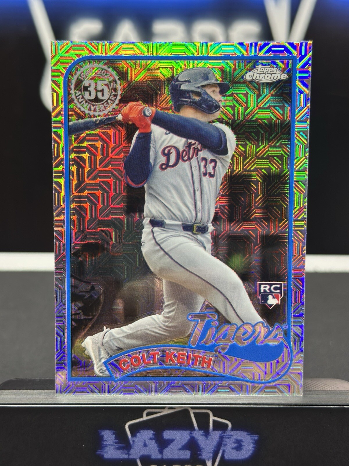 2024 Topps Chrome Update Colt Keith - Silver Mojo 1989 RC Rookie Detroit Tigers