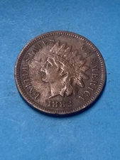 1882 Indian Head Cent - XF - As Shown! (#0259)
