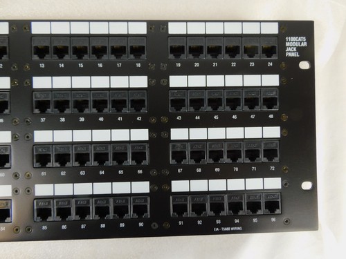 96-Port Cat5 RJ-45 Panel 1100CAT5-96 Modular Interface Panel AT&T - NEW IN BOX - Picture 5 of 13