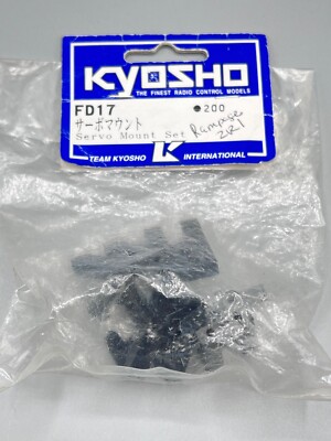 NEW Vintage Kyosho Servo Mount Set for Rampage/ZR1 - FD17
