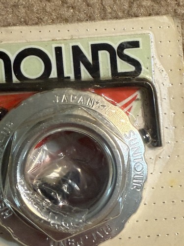 NOS SUNTOUR HEAD LOCK UP HEADSET SILVER TOP NUT OLD SCHOOL BMX GT HUTCH HATTA - Picture 5 of 5
