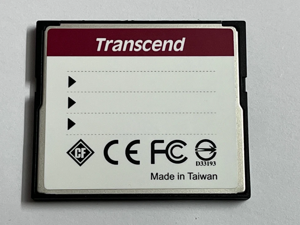 Transcend TS128MCF220I 128MB Industrial Grade Compact Flash CF Card 220X CF220I - Image 2 of 4