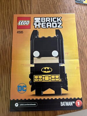 Brickheadz Batman Manual UK