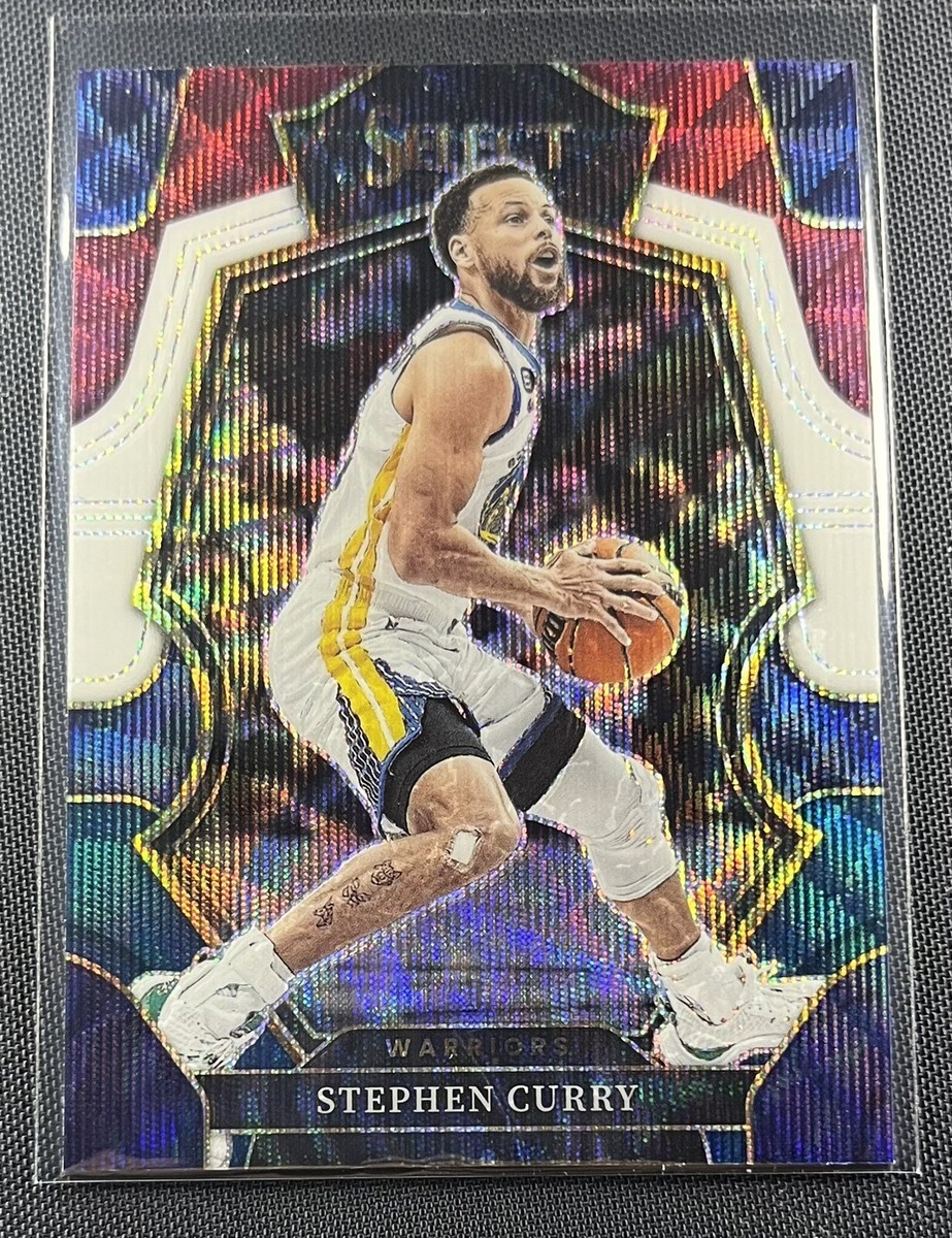NBA ステフィン・カリー Stephen Curry panini Golden State Warriors Stephen Curry Panini Select Cracked Ice #127