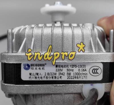 Weiguang-motor de ventilador de condensador, YZF5-13 de motor de polo