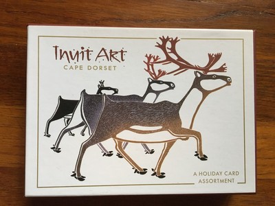 8 Cape Dorset Inuit Art holiday x mas cards