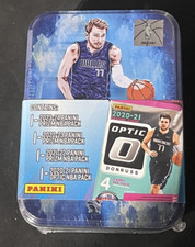 2020-2024 Panini NBA Prizm &amp; Optic Tin 4 Packs LUKA DONCIC Sealed