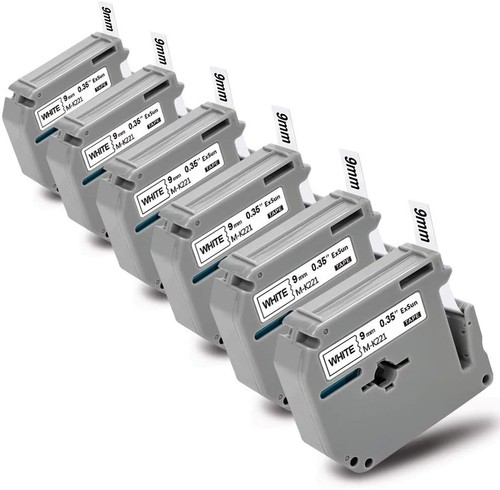 M-K231 M-K221 9mm 12mm Schriftband Kompatibel für Brother P-Touch 60 65 75 80 90 - Bild 14 von 21