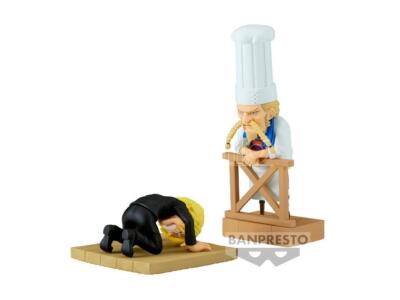 One Piece Wcf Log Series Sanji & Zeff 2 World Collectable Figur 8cm Banpresto