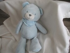 Bass Pro Shops 2020 Plush 14” “Softie Bear” Teddy Bear with Scarf blue moon sta