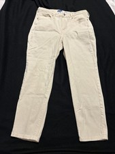 Old Navy Women s Pants Size 12 High-Rise OG Straight Secret-Smooth Pockets
