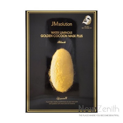 JM SOLUTION Water Luminous Golden Cocoon Mask Plus Black 1er Pack (10 Stück)