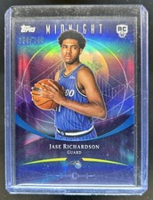 2025-26 Topps Midnight Jase Richardson RC Morning Rookie #/149 Magic