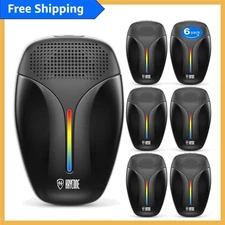 2025 Upgraded Ultrasonic Pest Repeller - Eco-Friendly Indoor Protection (6 Pack)