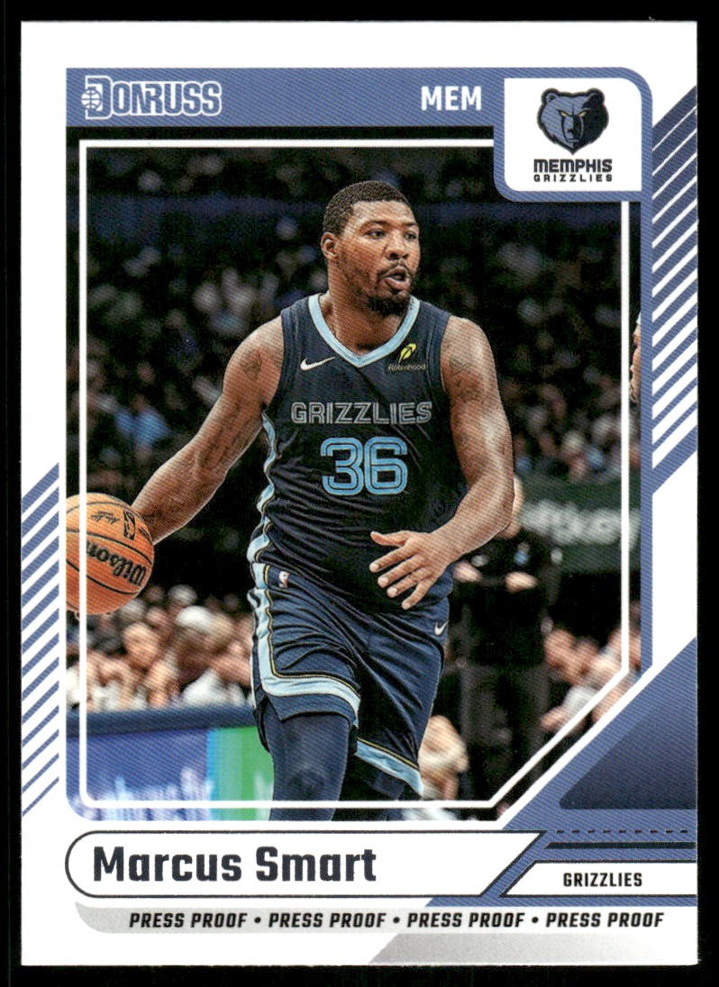 2024-25 Donruss Press Proof Silver #7 Marcus Smart - BSK