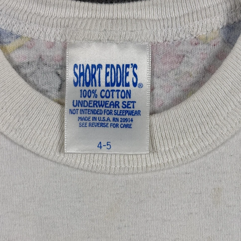 Camisa De Colección Mighty Morphin Power Rangers Juvenil 4-5 Blanca Ninja Ranger Camiseta Años 90 Foto 2 de 4