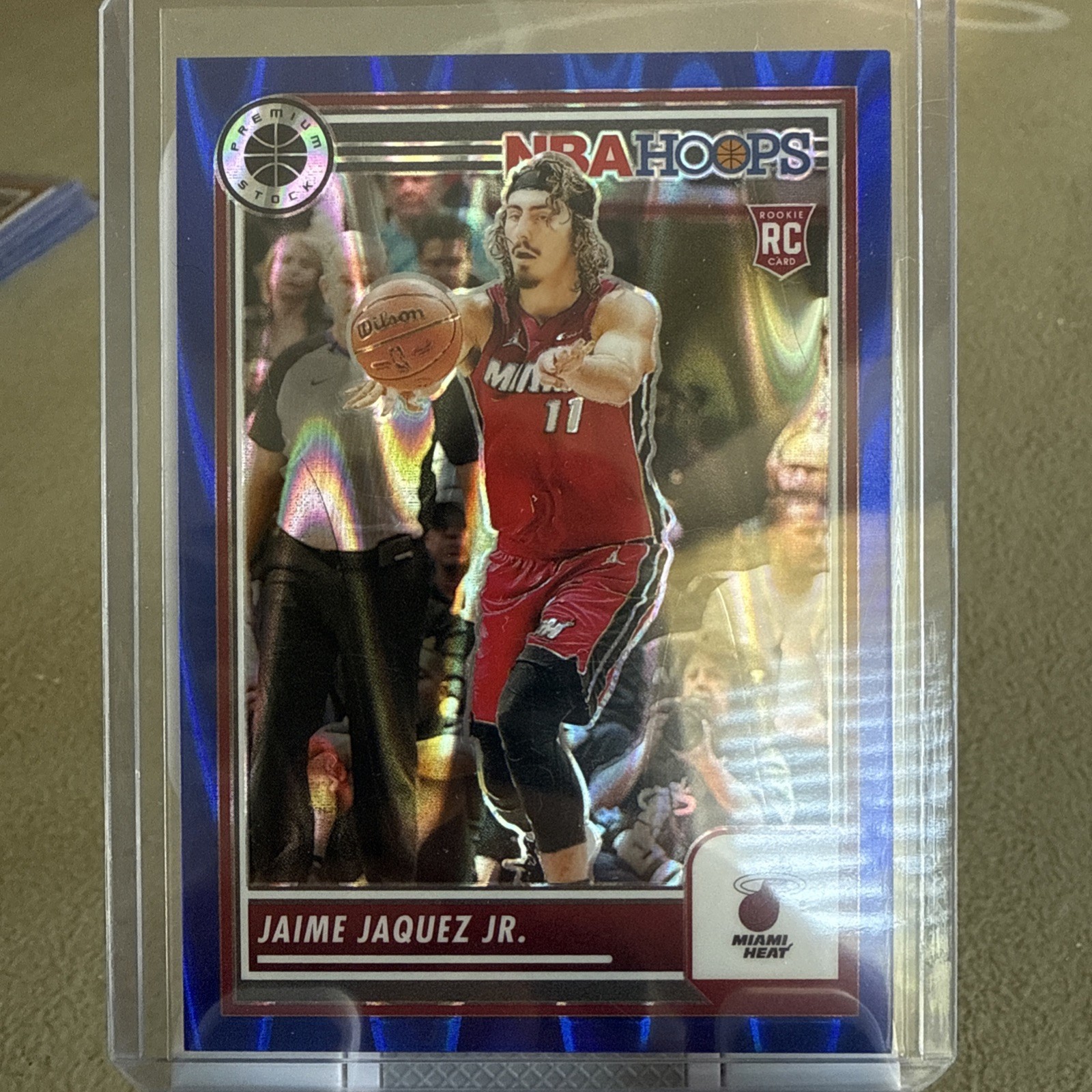 2023-24 Panini NBA HOOPS Premium Stock Rising Stars Jaime Jaquez Jr. #294 /99