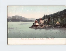 Postcard View Down Hudson River New York USA
