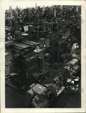 1959 Press Photo Machinists at Pratt and Whitney Plant - lrx70081