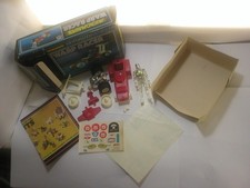 Micronauts Mego 1977 Warp Racer con piastra radio Clear Time Traveler in scatola