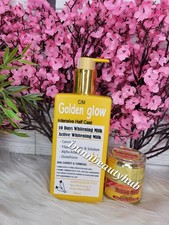 2 in 1 Golden Glow Body Milk 500ml Lotion  Active Face Cream