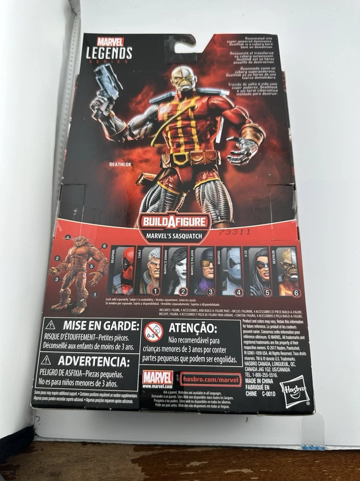 FIGURA DE ACCIÓN DEATHLOK SERIE DEADPOOL MARVEL LEGENDS de 6 pulgadas Foto 2 de 3