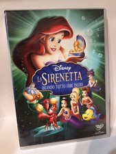 La Sirenetta DVD Quando Tutto Ebbe Inizio Classici Walt Disney Come Foto