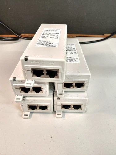 5 Shoretel PD-3501G 48V 0.35A Gigabit PoE AC Adapter 3501G 300-1023-02 only