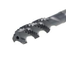 M8 x 1.25 Spiral Flute Tap HSS Nitriding Coated Metric Machine Thread Tap