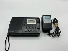 Sony ICF-SW30 Portable FM AM SW MW LW Synthesized World Band Radio W/AC Adapter