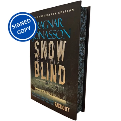 Signed Book - Snowblind: 10th Anniversary Edition by Ragnar Jonasson 1st Print - Image 1 of 4