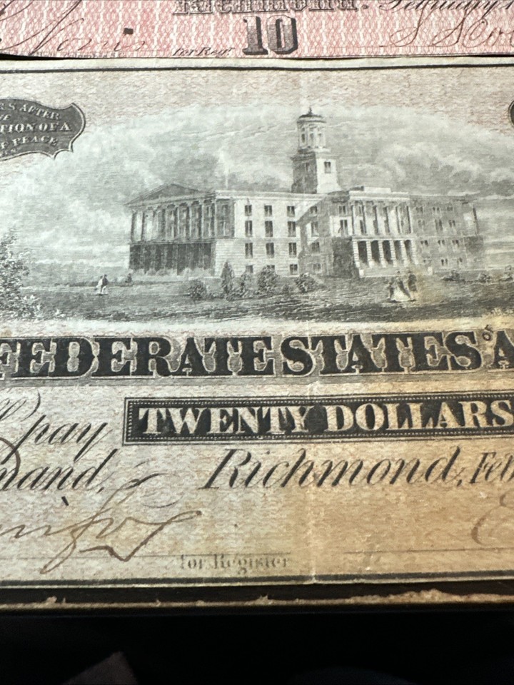 4 1864 “Confederate States of America