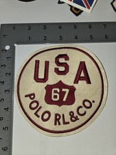 POLO RALPH LAUREN PATCHES BRAND NEW USA 67 RL PATCH