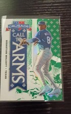 2025 Panini Crusade - Call to Arms Sebastian Walcott #8 Green /249 (RC)