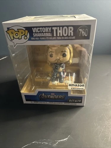 Funko Pop Marvel Avengers Victory Shawarma Thor 760 Amazon Exclusive Bobble Head