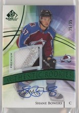2020 SP Game Used Authentic Rookies Green 25/35 Shane Bowers #144 Patch Auto z1b