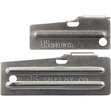 US Shelby P-38 Can Opener and P-51 - Small Large, Silver
