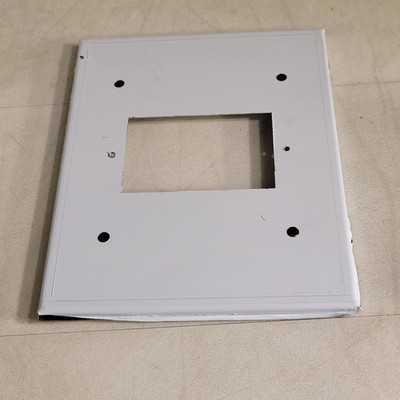 Fisher Berkeley FA-321 Face Plate Stainless Steel  B00046-02 Rev B