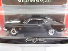 GREENLIGHT - BARRETT-JACKSON - 1969 FORD MUSTANG BOSS 429 (BLACK) - 1/64 DIECAST