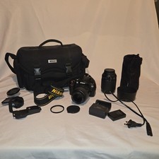 Nikon D40x 18-55mm Lens Digital SLR Camera With 55-200mm Lens And More