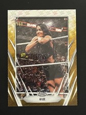 2026 Topps Chrome WWE Logofractor AJ Lee Gold Refractor 48/50 #105
