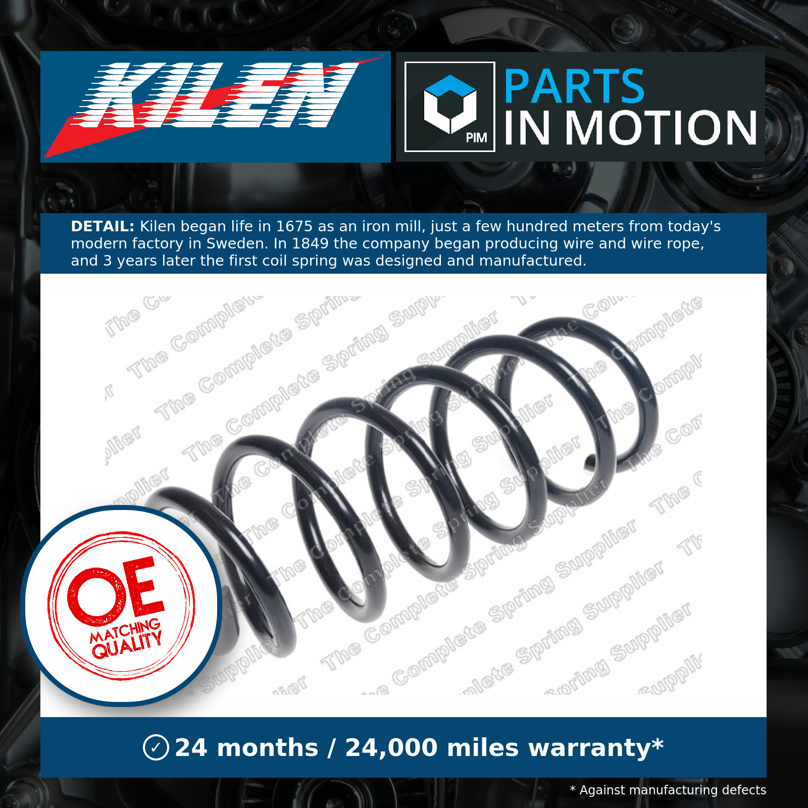 ✅Fits LESJ�FORS 4063566 Coil spring ⭐UK Seller⭐ - Image 5