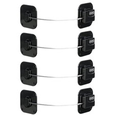 Child Safety Cabinet Locks,Drawer Locks with Combination Closet Lock,Fridge L...
