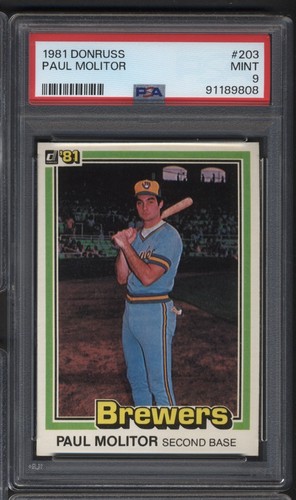 1981 Paul Molitor #203