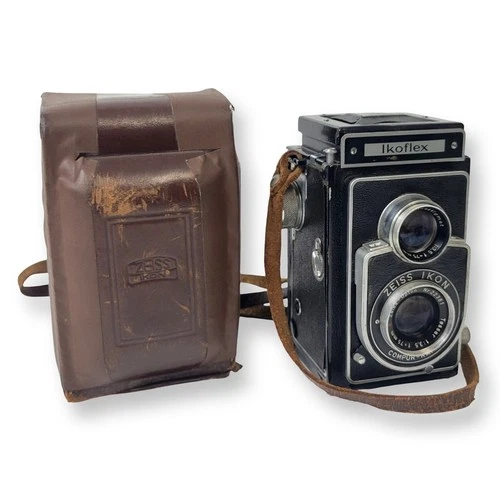 Zeiss Ikon Ikoflex IIa. 855/16 Early Version.  Opton Tessar 3.5/75mm Lens