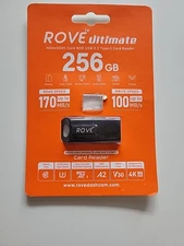 ROVE Ultimate Micro SD microSDXC Memory Card Reader USB 3.2 Type-C For 32gb 64gb