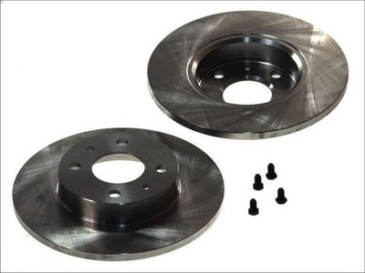 2x brake disc Ferodo DDF14 for Zastava 101 1.1 1975-1980