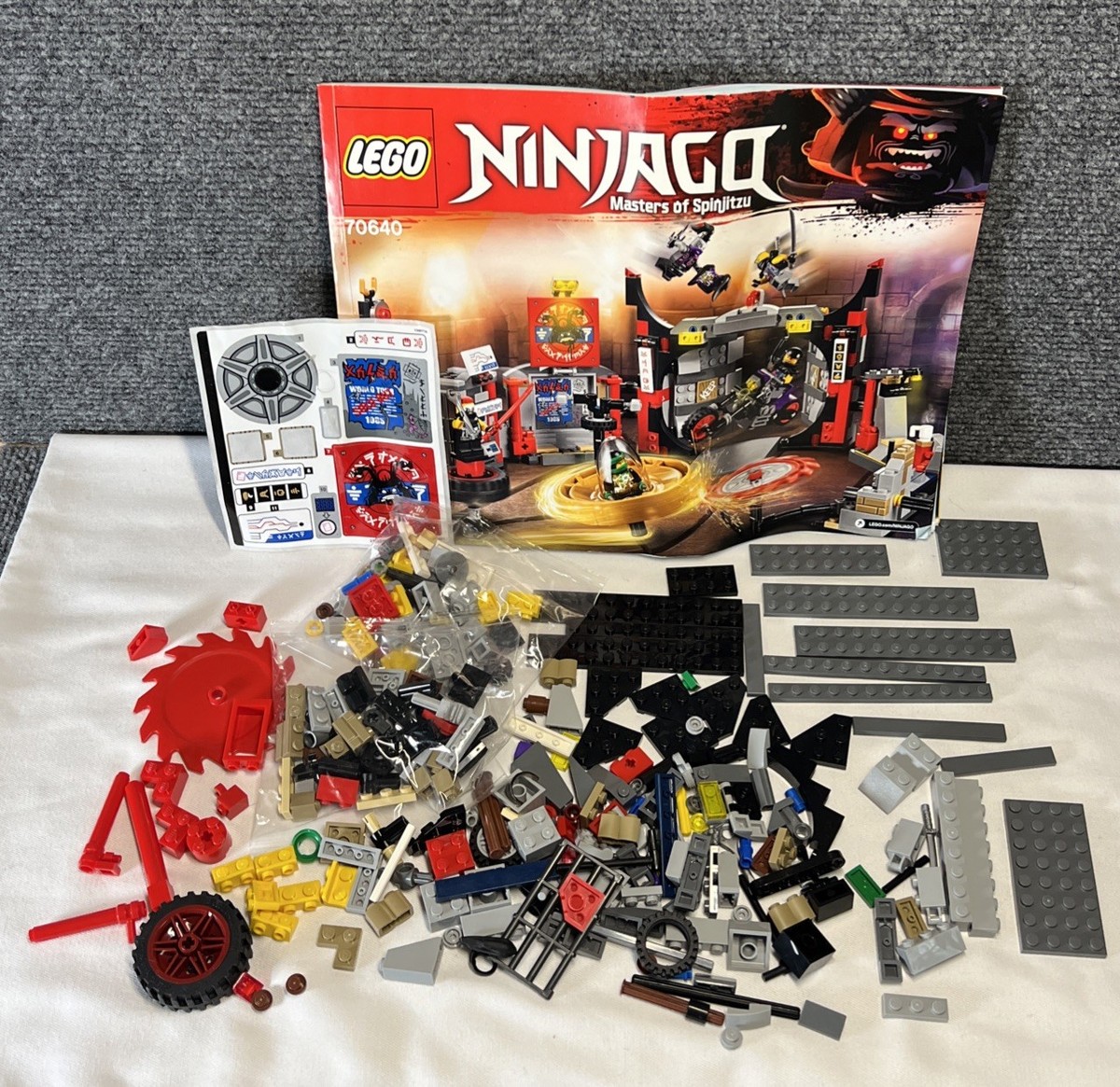 LEGO NINJAGO: S.O.G. Headquarters (70640) Incomplete Replacement