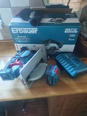Erbauer ERI1085CSW ECS18-Li 18V Brushless Akku Kreissäge Beschreibung lesen