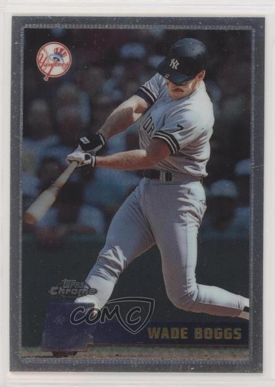 1996 Topps Chrome Wade Boggs #127 HOF g2x